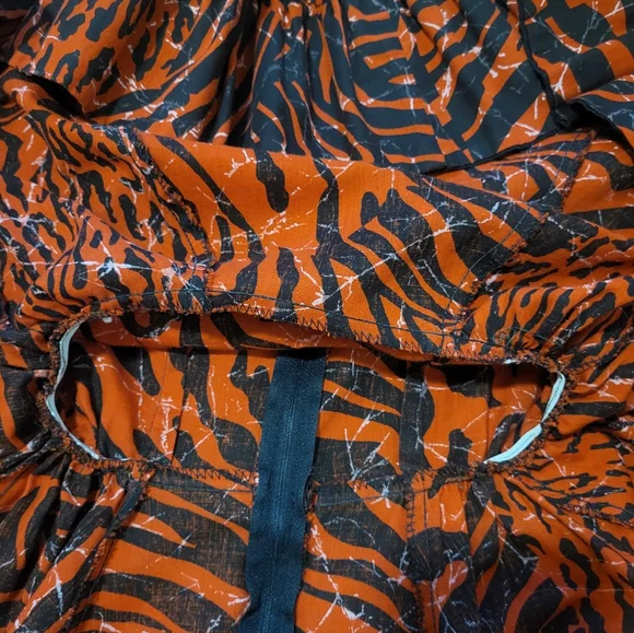 square dance co red zebra leopard animal print swing dress vintage rockabilly - Picture 10 of 10